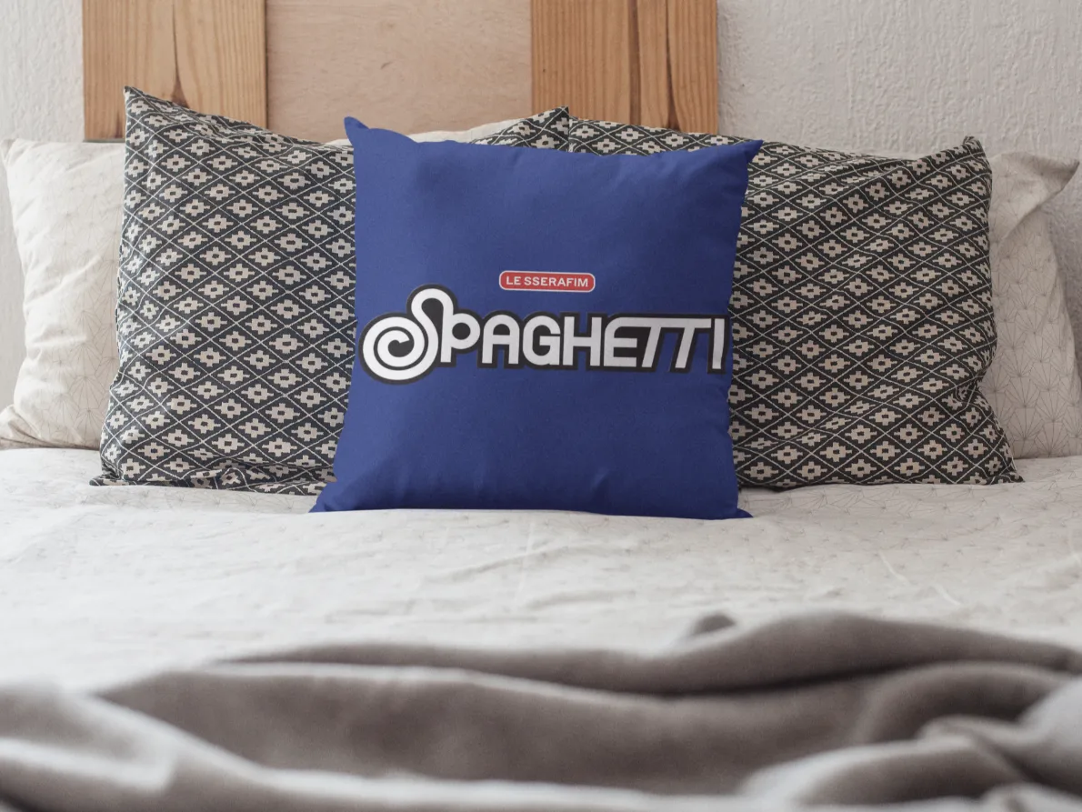 LE SSERAFIM Spaghetti Pillow Case - Image 2