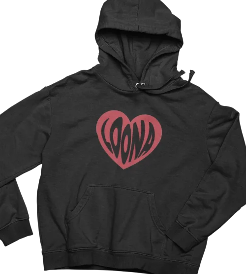 Loona Heart Collage Hoodie