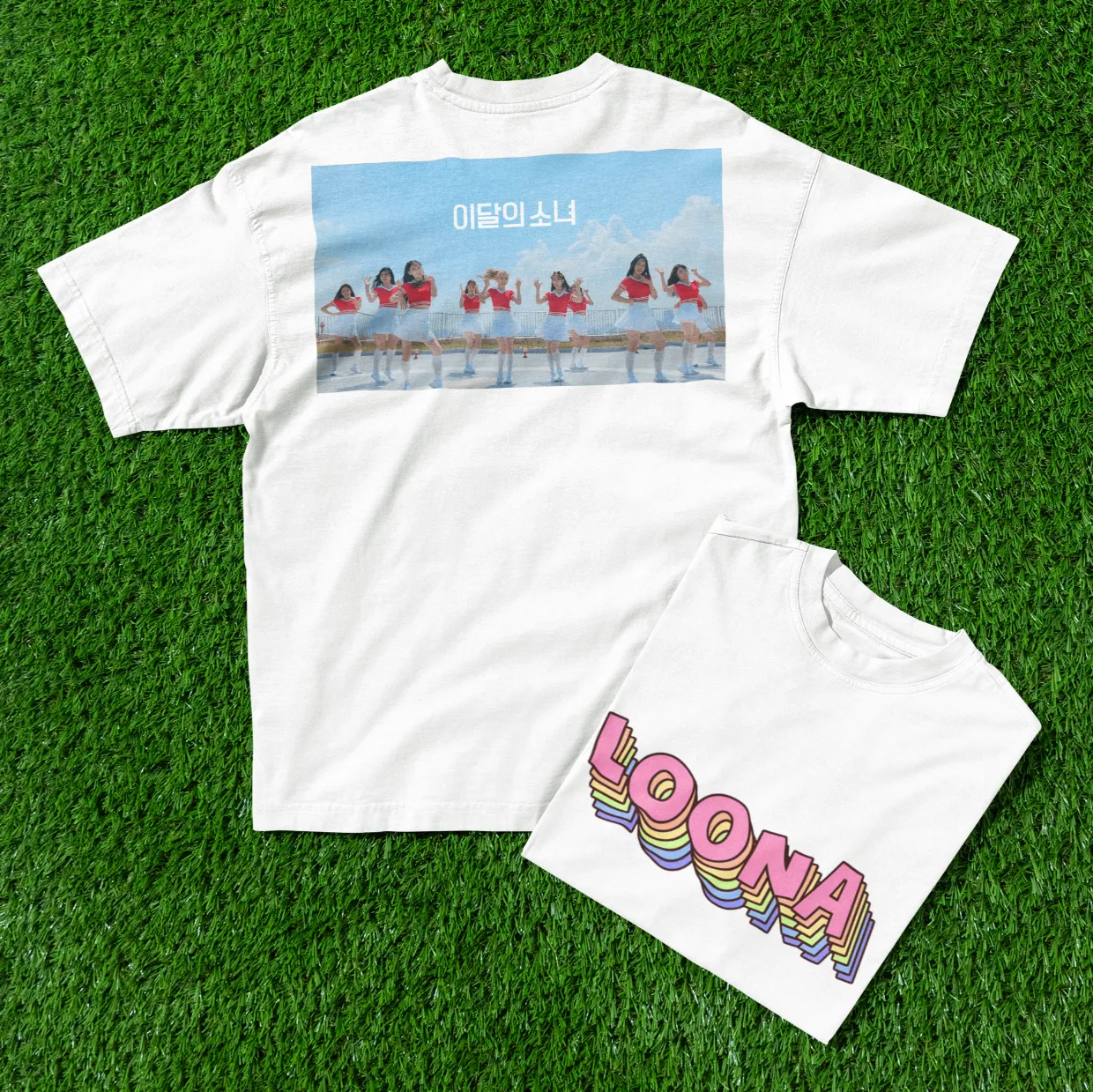 Loona Retro Sky T-Shirt - Image 3