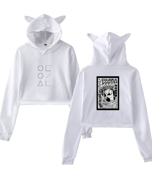 Loona Symbol Poster Cropped Hoodie