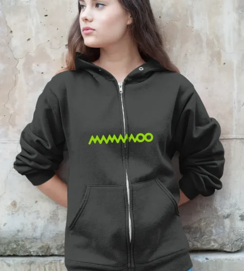 Mamamoo Decalcomanie Zipper Hoodie