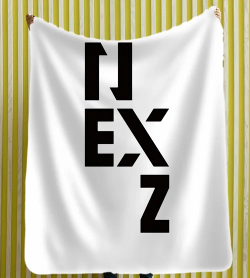 Nexz Stacked Logo Blanket