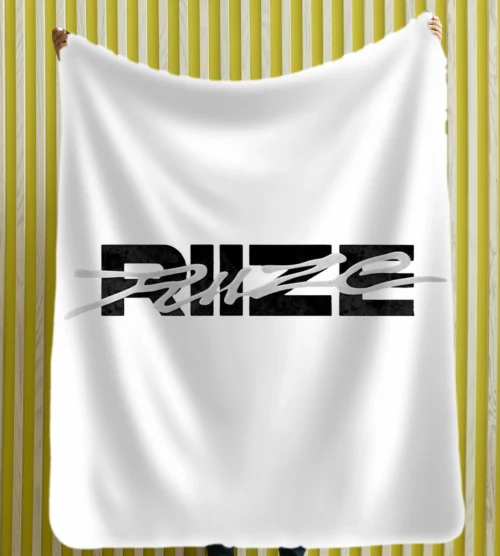 Riize Brush Logo Blanket