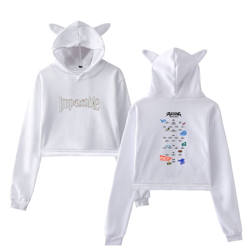 Riize Impossible Cropped Hoodie