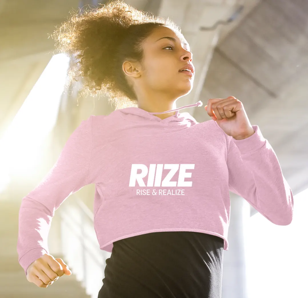 Riize Sunburst Cropped Hoodie - Image 8
