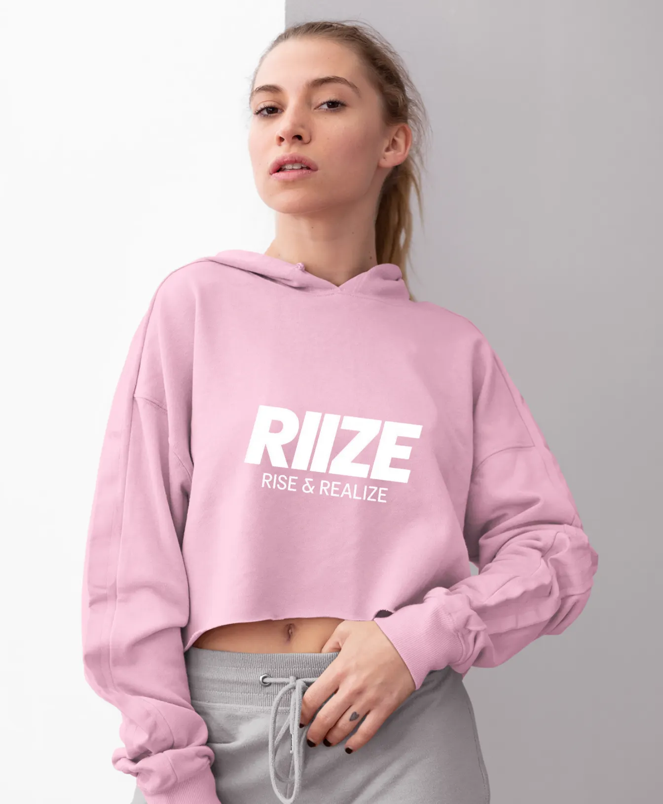 Riize Sunburst Cropped Hoodie - Image 9