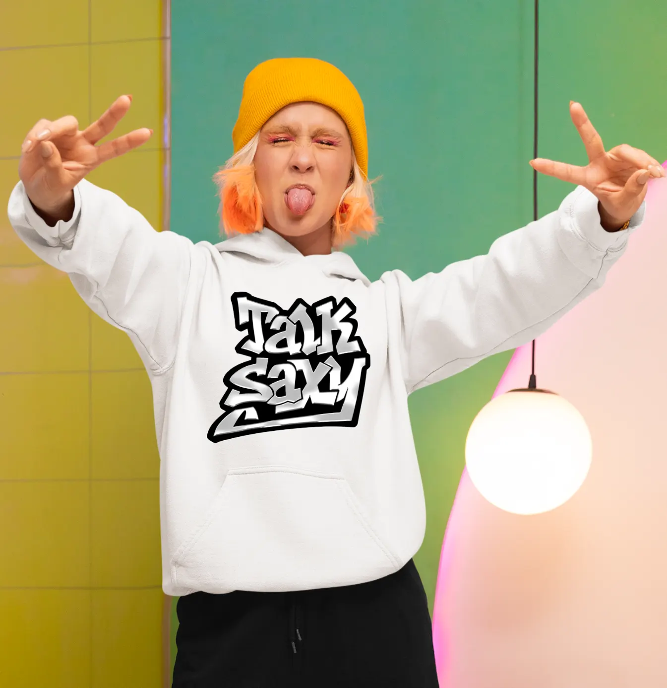 Riize Talk Saxy Graffiti Hoodie - Image 10