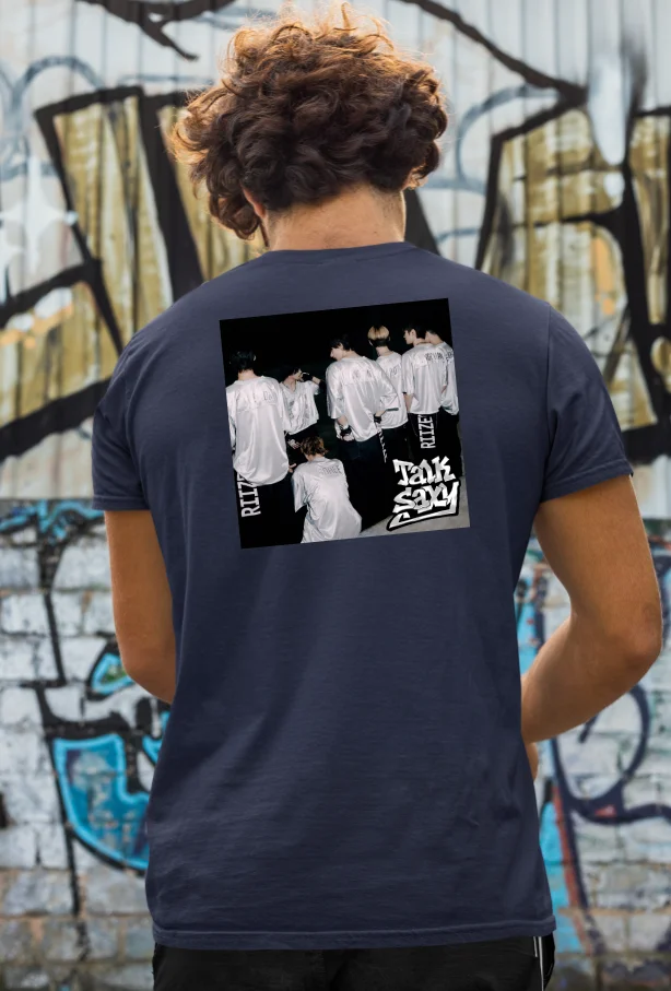Riize Talk Saxy Graffiti T-Shirt - Image 7