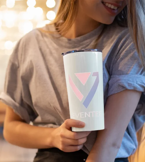 SEVENTEEN Pastel Logo Water Bottle