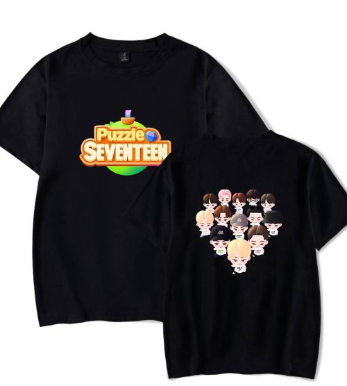 SEVENTEEN Puzzle Chibi T-Shirt
