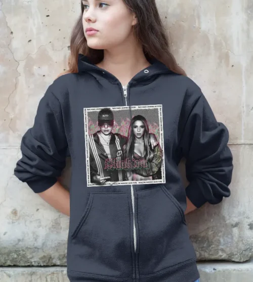 Shakira Bzrp Music Sessions Vol. 53 Zip Hoodie