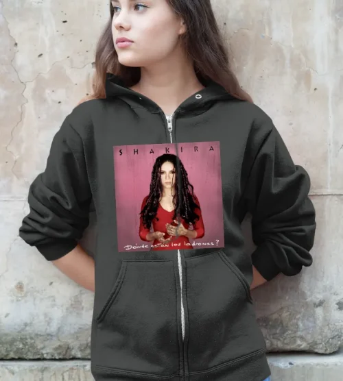 Shakira Donde Estan los Ladrones Zip Hoodie