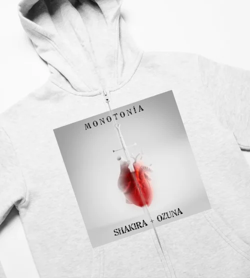 Shakira Monotonia Zip Hoodie