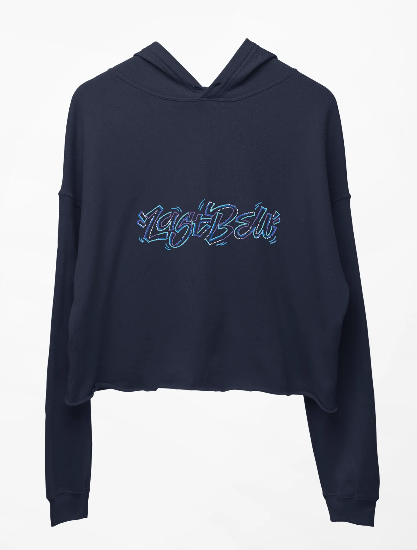 TWS Kiss Kiss Shy Shy Cropped Hoodie - Image 3
