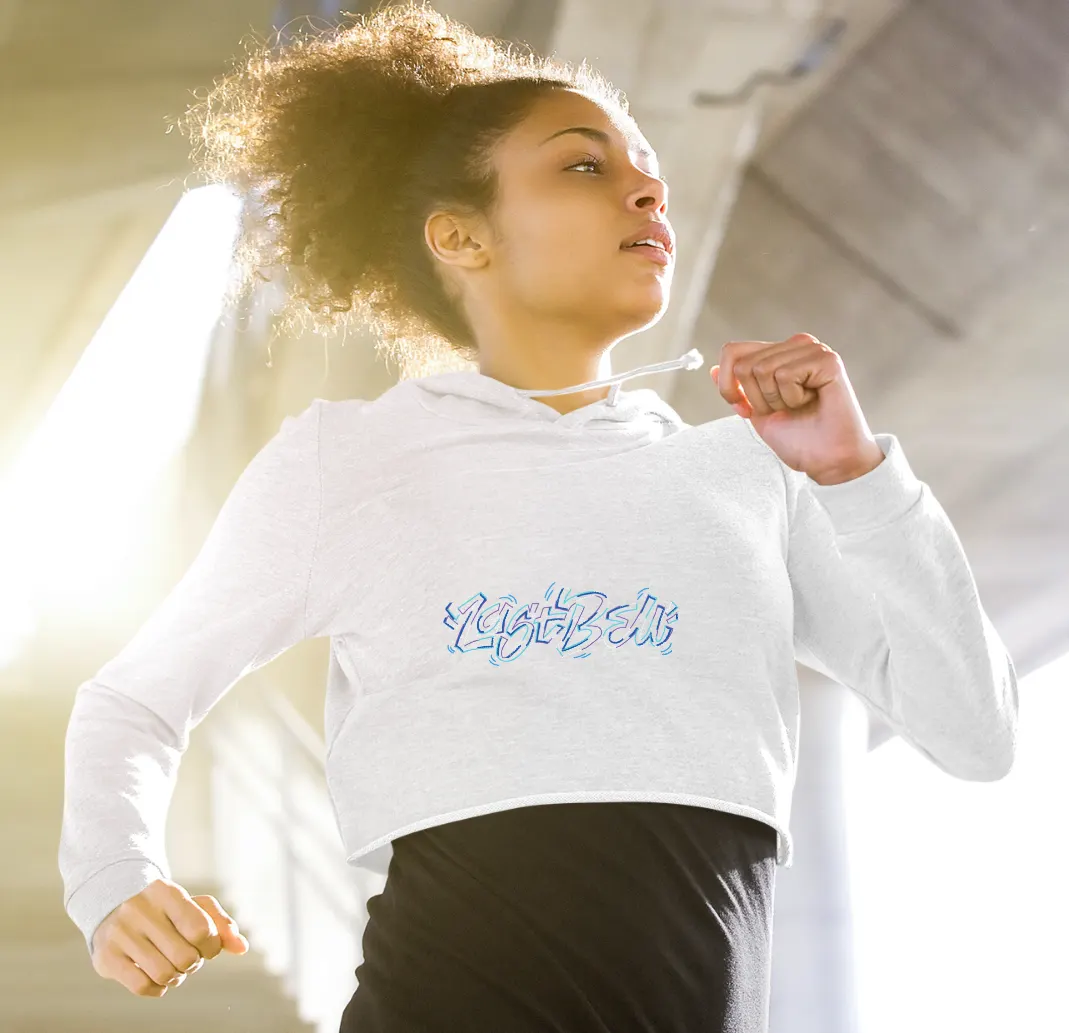 TWS Kiss Kiss Shy Shy Cropped Hoodie - Image 7