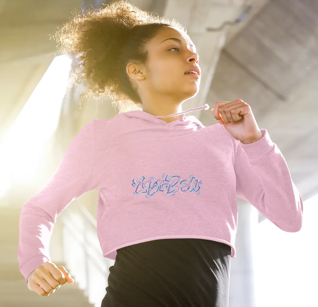 TWS Kiss Kiss Shy Shy Cropped Hoodie - Image 11