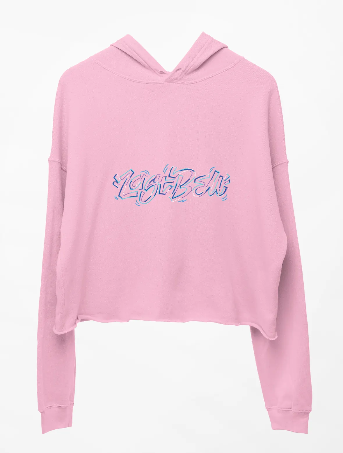 TWS Kiss Kiss Shy Shy Cropped Hoodie - Image 4