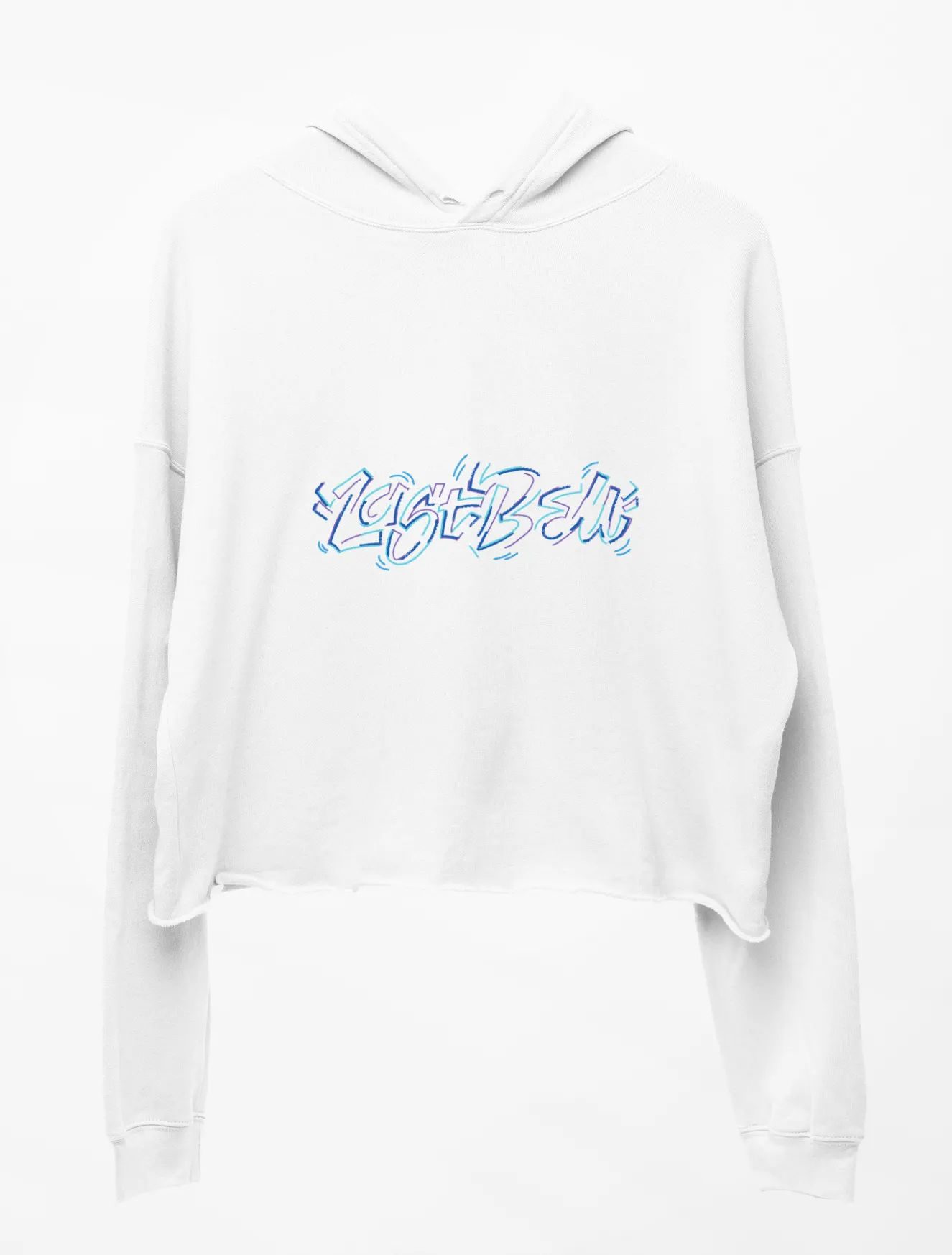 TWS Kiss Kiss Shy Shy Cropped Hoodie - Image 2