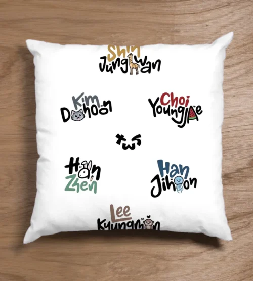 TWS Member Characters Pillow Case