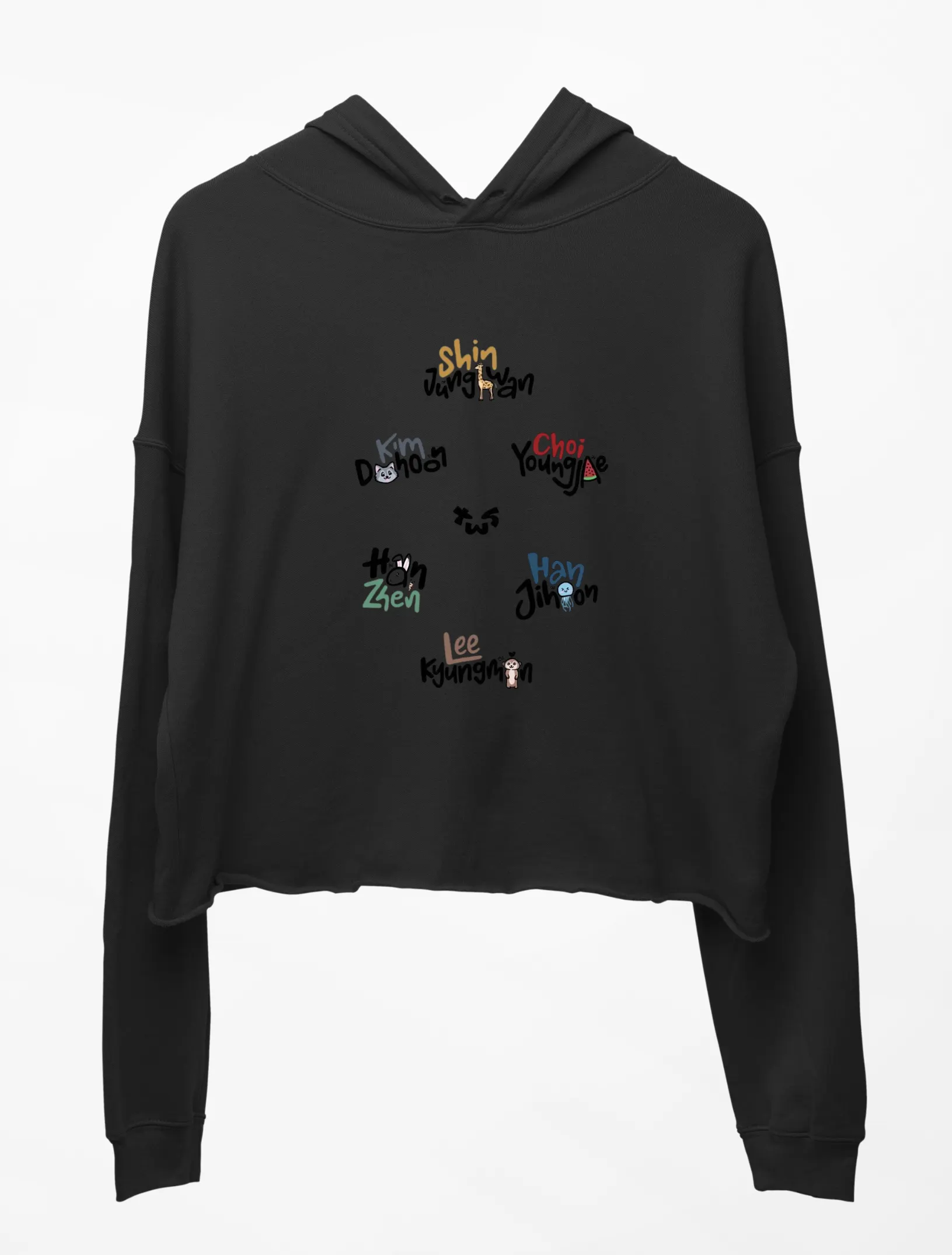 TWS Play Hard Cropped Hoodie - Image 2