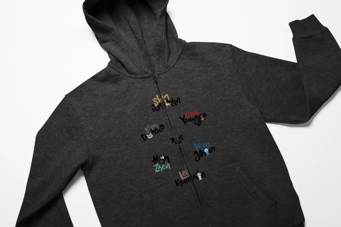 TWS Play Hard Zip Hoodie - Image 2