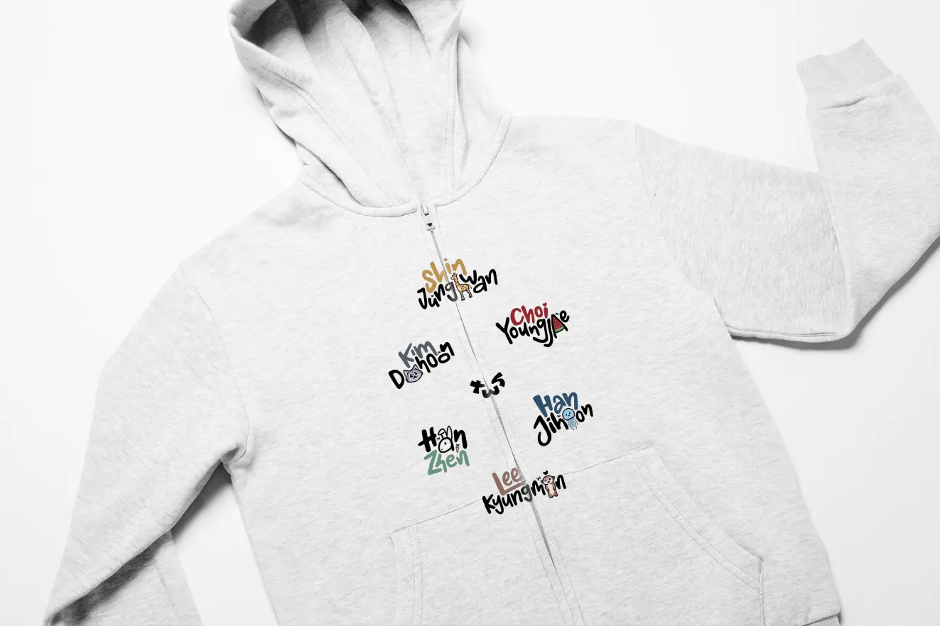 TWS Play Hard Zip Hoodie