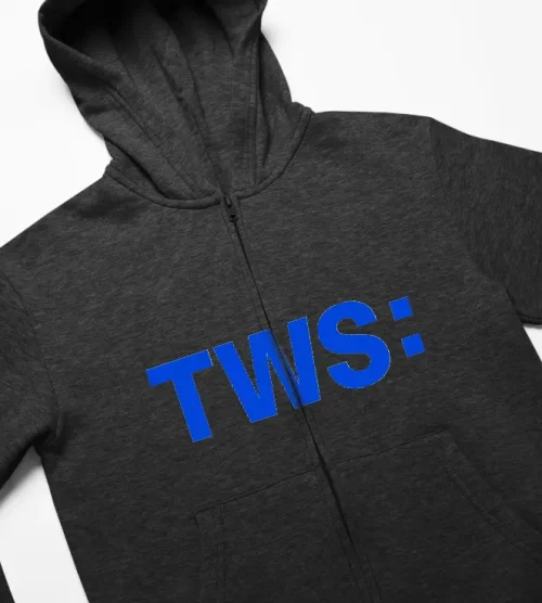 TWS Try With Us Zip Hoodie