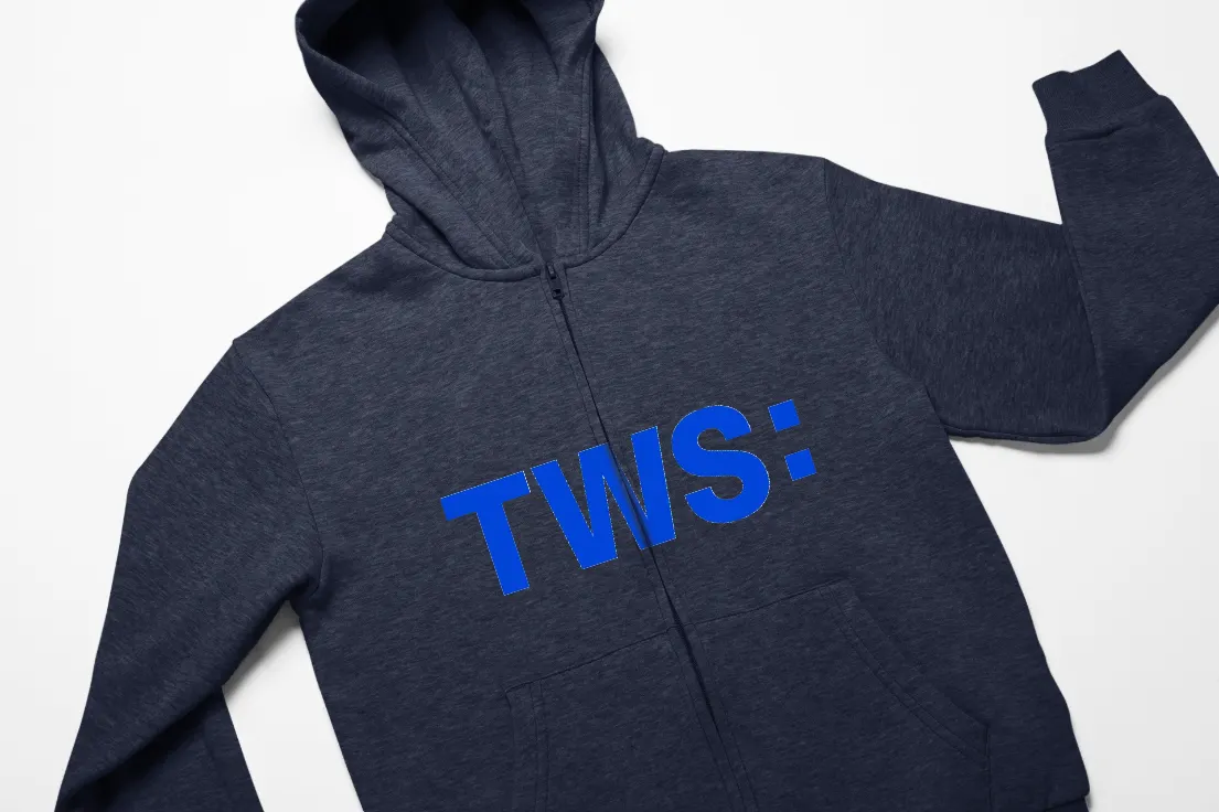 TWS Try With Us Zip Hoodie - Image 3