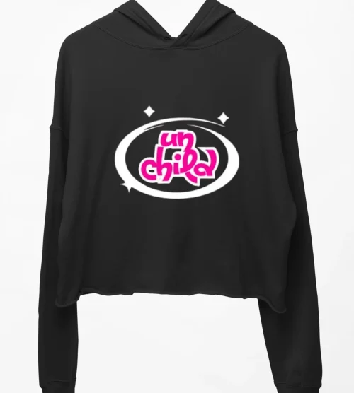 Unchild Class Photo Cropped Hoodie