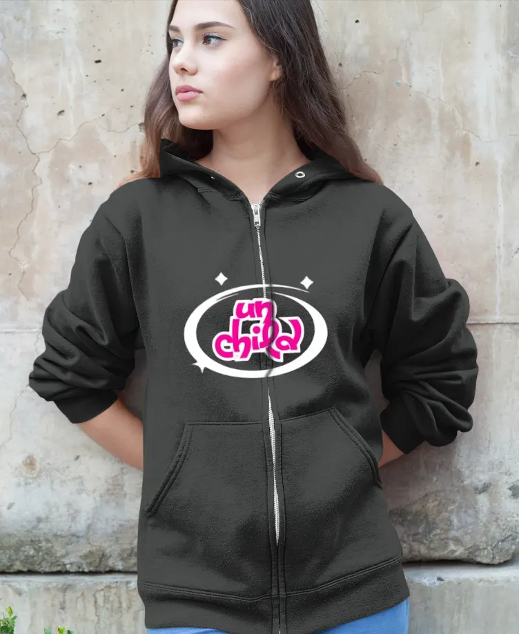 Unchild Class Photo Zip Hoodie