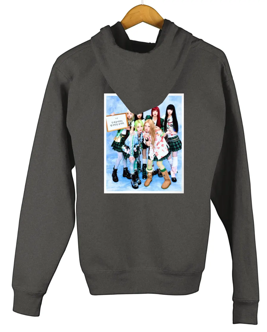 Unchild Class Photo Zip Hoodie - Image 4