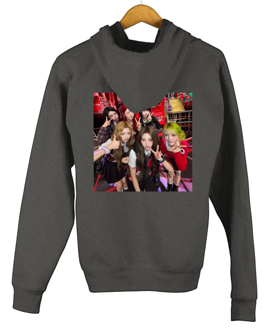 Unchild Group Selfie Zip Hoodie - Image 4