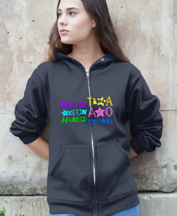 Unchild Group Selfie Zip Hoodie - Image 9