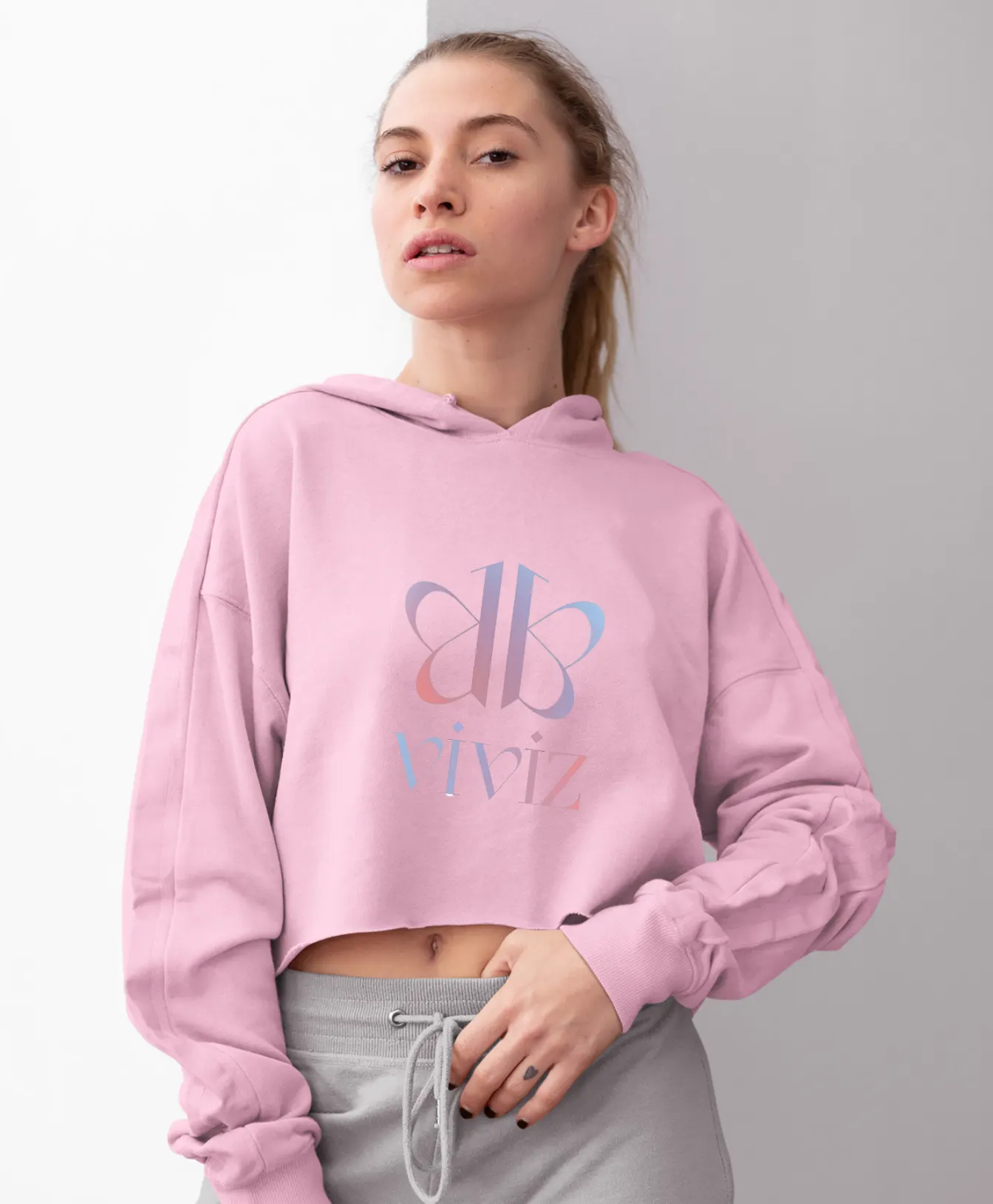 Viviz Make Me Love U Cropped Hoodie - Image 12