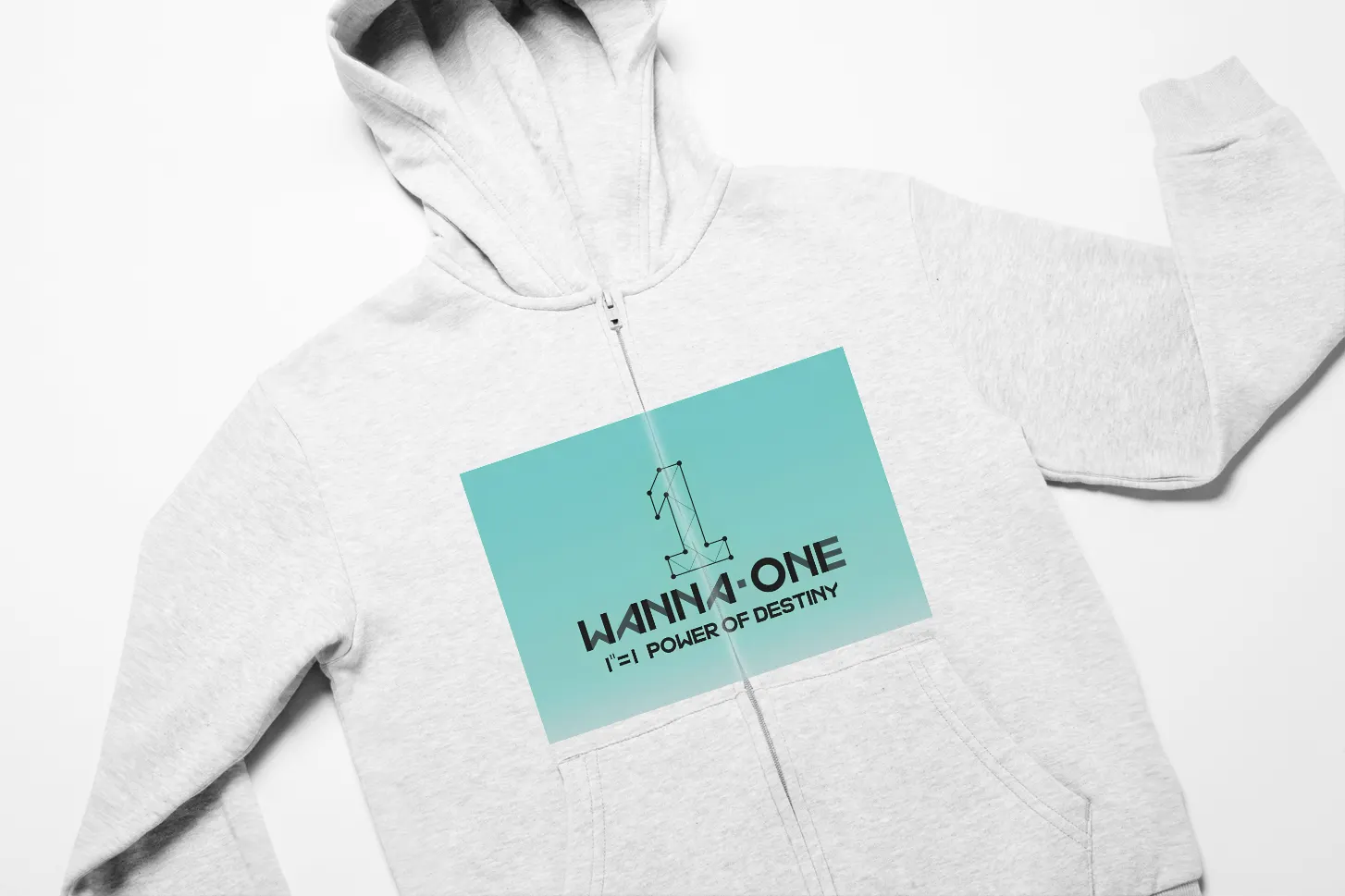 Wanna One Street Zipper Hoodie