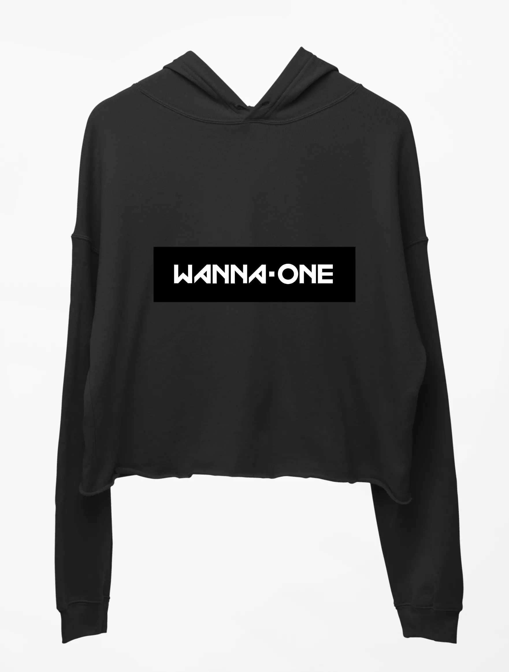 Wanna One Sunset Cropped Hoodie