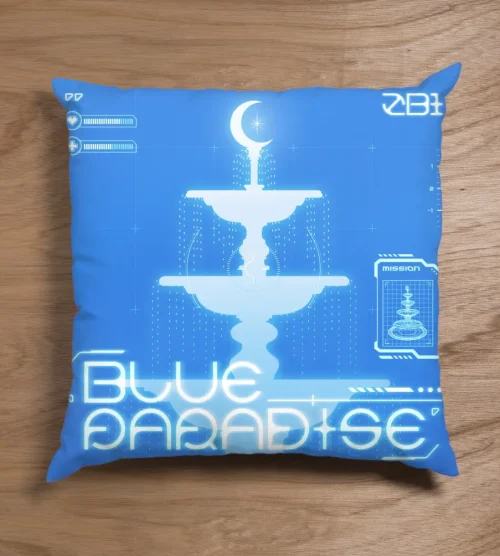 ZEROBASEONE Blue Paradise Pillow Case