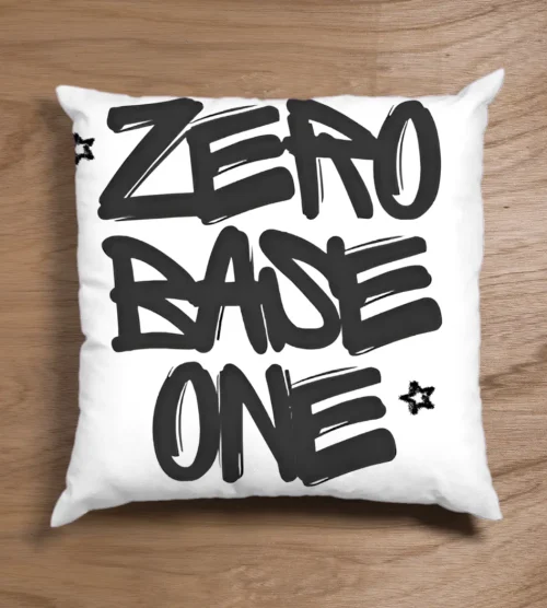 ZEROBASEONE Graffiti Logo Pillow Case