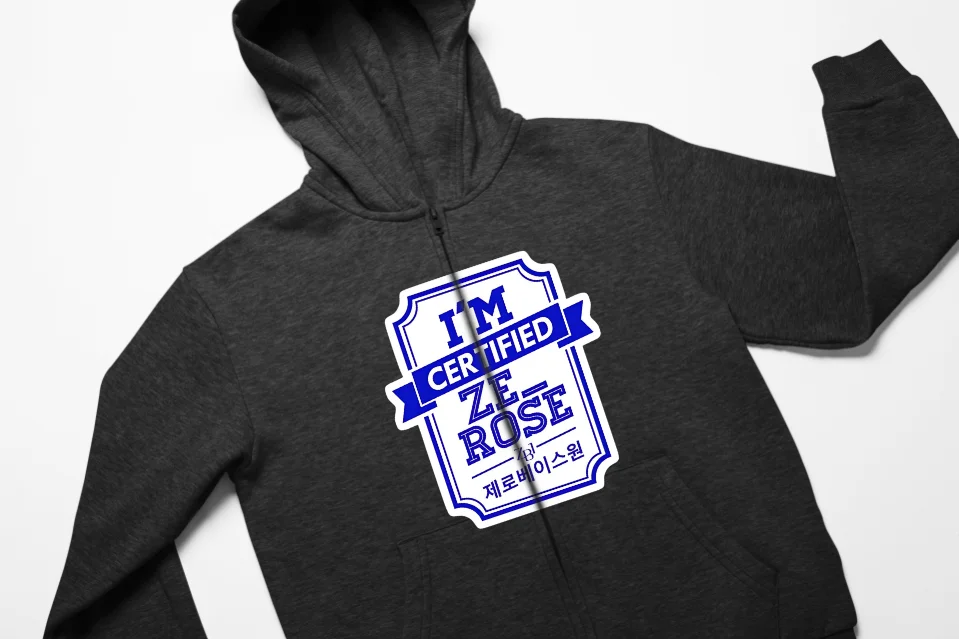 ZEROBASEONE KaikiLove Zip Hoodie - Image 2