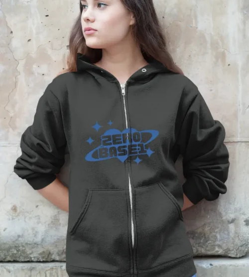 ZEROBASEONE Roses Zip Hoodie